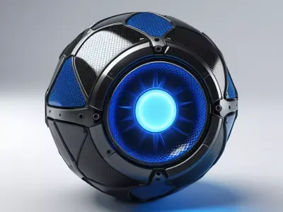Futuristic Energy Cell 3D model