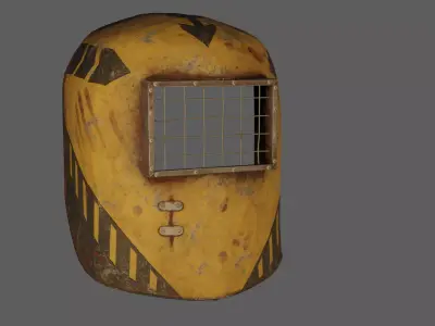 3D Mask Free low-poly 3D model