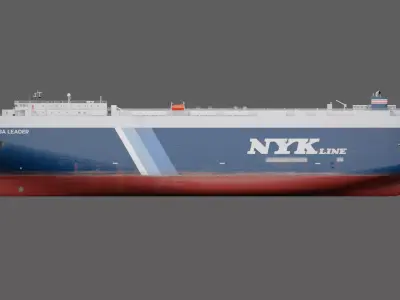 Vehicles Carrier Low-poly 3D model