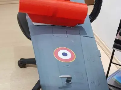 GunPod and Wing Pylon support for guns 3D print model