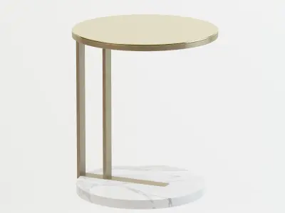 Meridiani Ralf Low Table Low-poly 3D model