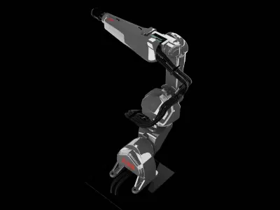 ABB IRB 5500-27 Industrial Robotic Arm 3D model
