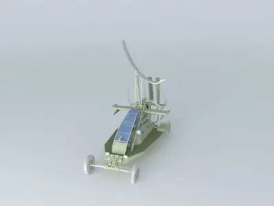 ARGO AIRCRAFTS A 76 Gyroraider flying 3D model