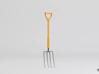 Fork Ground Works Instrument Insulated Low-poly 3D model