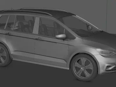 Volkswagen VW453 Car Free 3D model