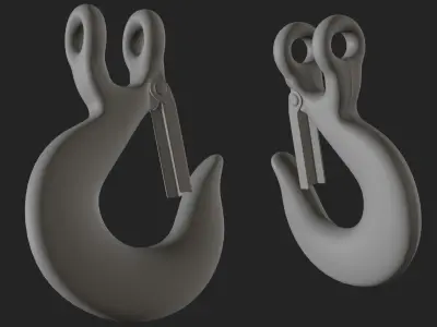 Tow Hook 3D model