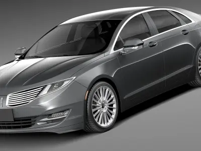 Lincoln MKZ 2013 3D model