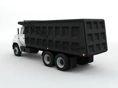 Dump Truck L9000 3D model