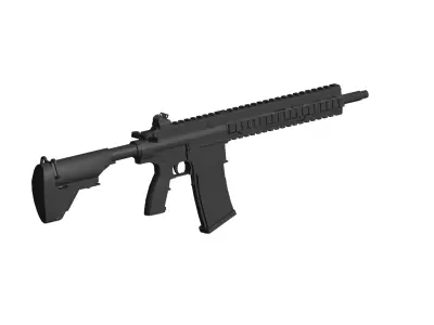 Heckler Koch HK417 3D model