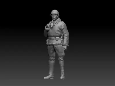 general Patton 3D print model