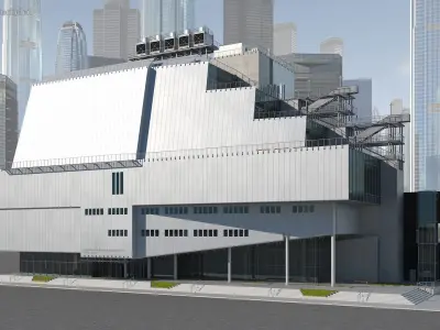 Whitney Museum of American Art 3D model