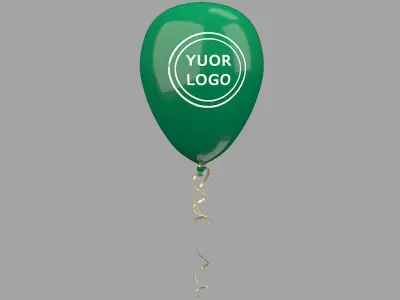 Balloon with your logo 3D model