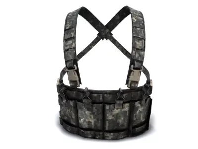 Military Pouch Pack Vol 1 3D model