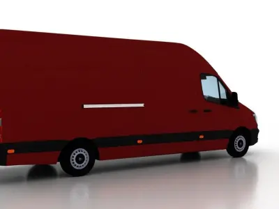 Mercedes Benz Sprinter L4H3 2015 Cargo EU 3D model