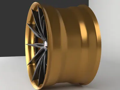 HRE Performance Wheels 3D model