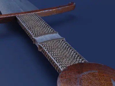 sword 3D model 14