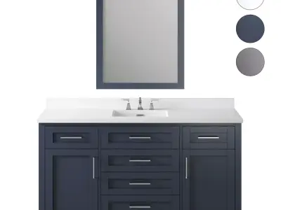 OVE Tahoe II 60 Vanity 3D model