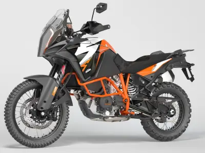 KTM 1290 Adventure R 2019 3D model
