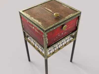  Ancient Egyptian Furniture 3D model