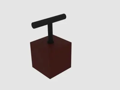  Simple Explosive Pusher  Free low-poly 3D model
