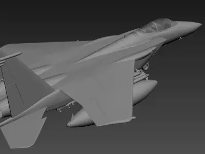 McDonnell Douglas F-15E Strike Eagle 3D model buy