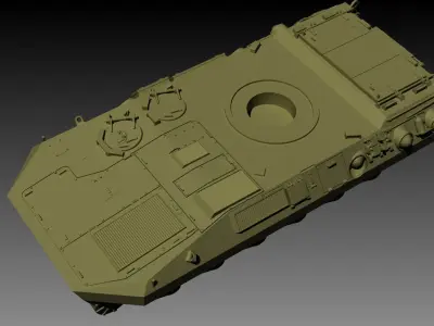 JGSDF Type89 Infatry Fighting vehicle 3D print model