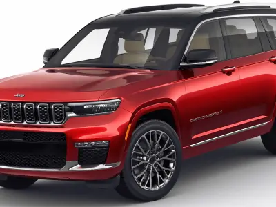 Jeep Grand Cherokee L 2022 3D model get 3D model