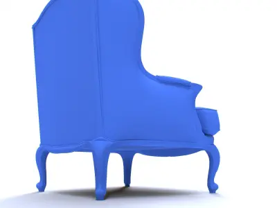 Armchair 1 3D print model