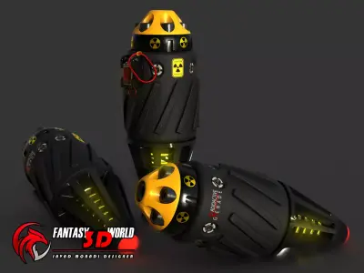 Gradioactive 3D model