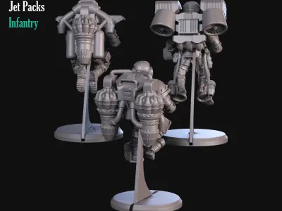 Jet Packs 3D print model