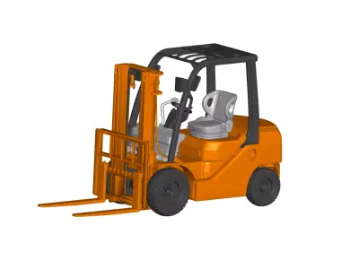 Toyota Forklift truck 3D model