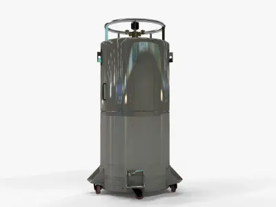 Cryogenic Tank 3D model