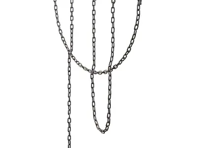 Wall Chains 3D model