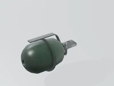 Free Grenade Rgd-5 Free low-poly 3D model