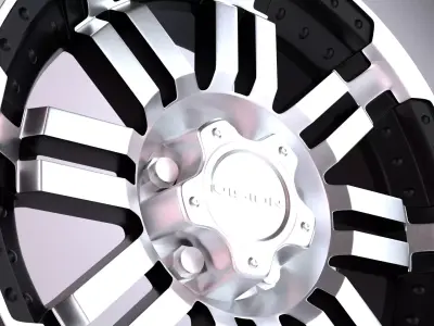 Vision Warrior Gloss Wheels 3D model