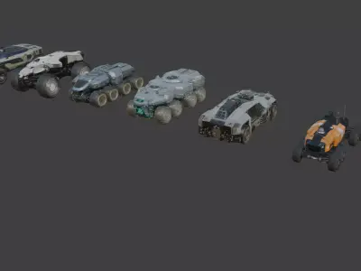 GV set 8 3D model