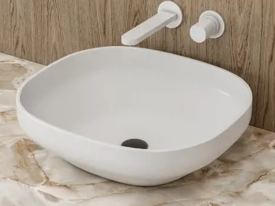 Bathroom Furniture B5 Free 3D model