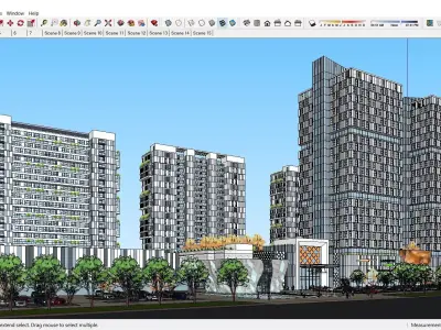 Sketchup Complex 168 3D model