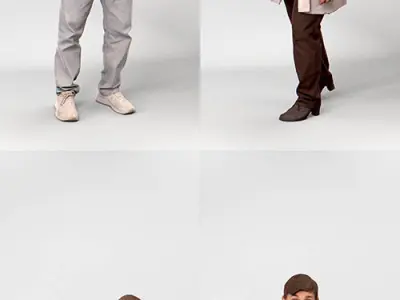 Mega Bundle Casual Posed 006 – 010