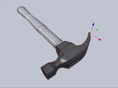 hammer2 hammer Low-poly 3D model