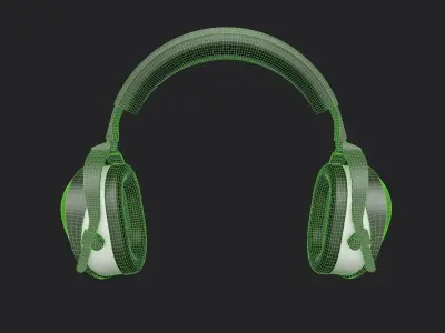 Safety Earmuffs 01 3D model