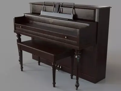 Lester Betsy Ross Spinet 3D model