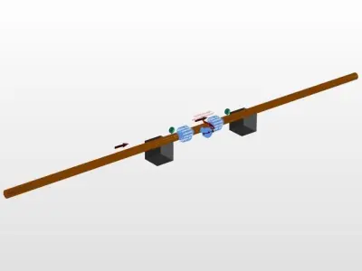 Oil and Gas Pipeline Simulation on Controller Free 3D model