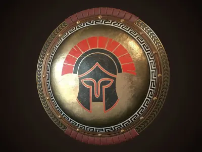 Hoplite Shield Ultimate Collection 3D Model Pack