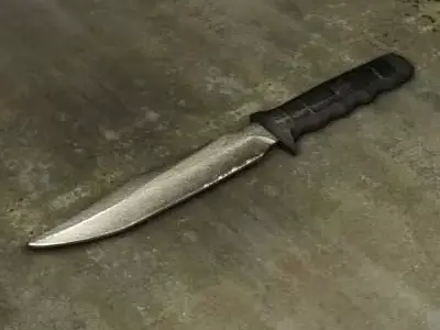 Army knife Low-poly 3D model get