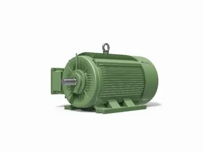 315M B3 Left 2 Pole IEC electric motor - 3D CAD model 3D model