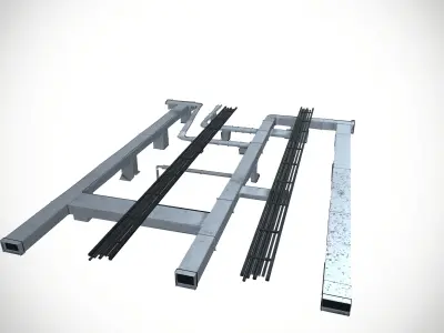 AC Duct Low-poly 3D model purchase