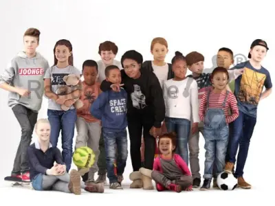 Bundle Kids Posed 002