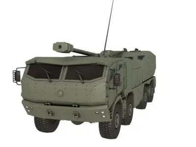 Morana Howitzer 3D model