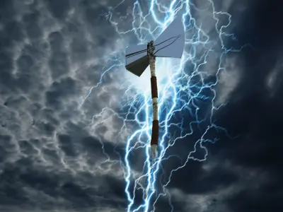 Thunder ax of Thor 3D model